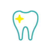 Odontoiatria estetica icona